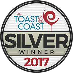 Silver Medal From Toast Of The Coast